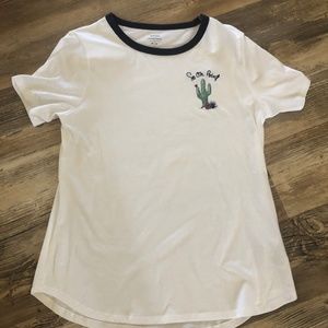 Cactus Ringer Tee